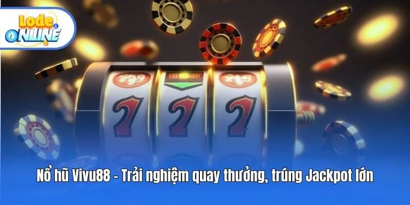 Nổ hũ Vivu88 - Trải nghiệm quay thưởng, trúng Jackpot lớn